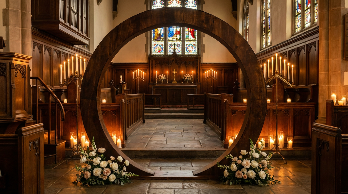 A sacred stillness.